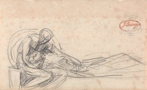 Mand beklager sig af George Romney